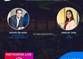 Women Behind The Wheel- Webinar with Aanchal Saini, CEO, Flyrobe