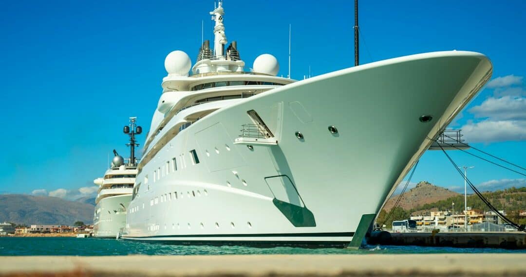 Superyacht deck Mediterranean luxury — Hype Luxury
